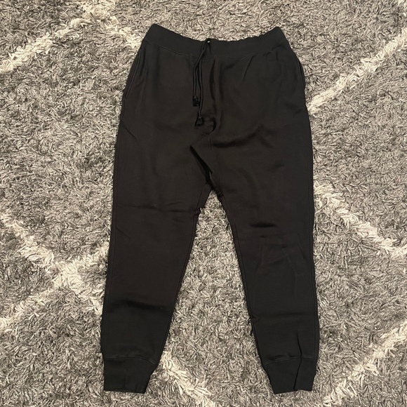 Champion Mens Heavyweight sweatpants Size XL Cuffed legs Pockets Drawstring - Picture 1 of 10